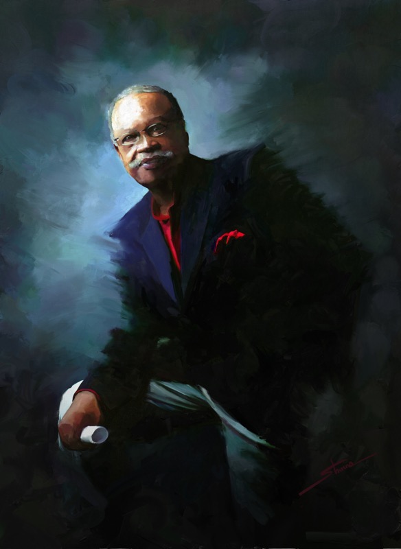 Mr. Johnson:  35x48 Oil on Canvas