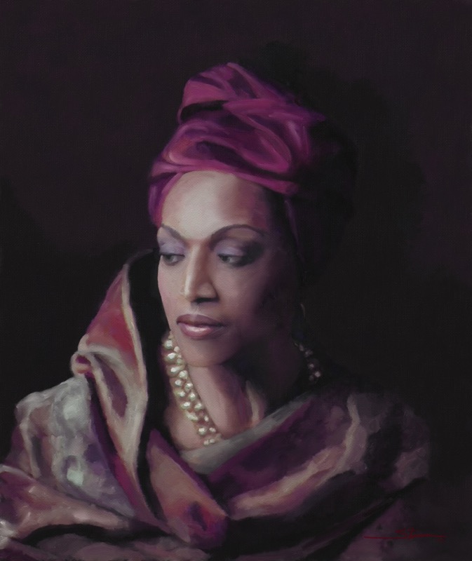 Nubian Queen:  16x20 Oil on Canvas